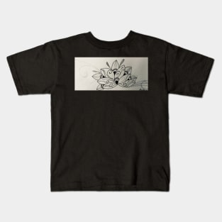 mandala lotus Kids T-Shirt